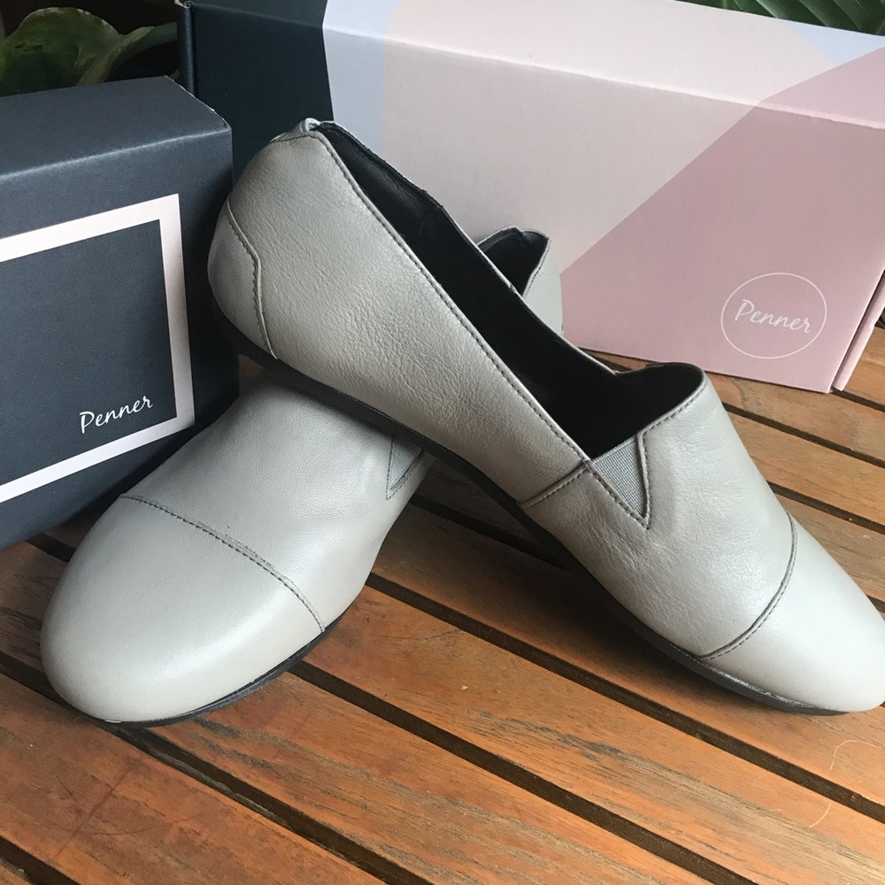 Penner Footwear Full Grain Leather Flats